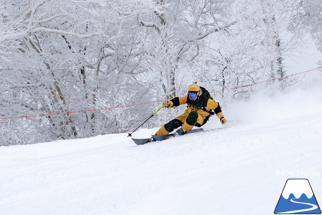 最高に気持ちの良いキロロの雪を滑る！北海道発 スキー・アウトドア専門店『パドルクラブ』のスタッフたちの休日。【ゲレンデパウダー編】in キロロリゾート